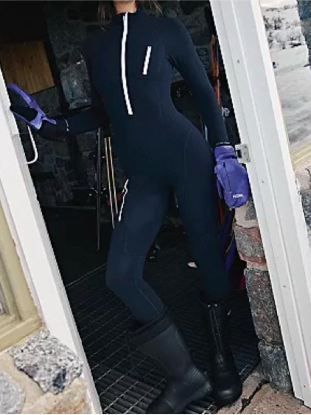 Free People black coast to coast onsie